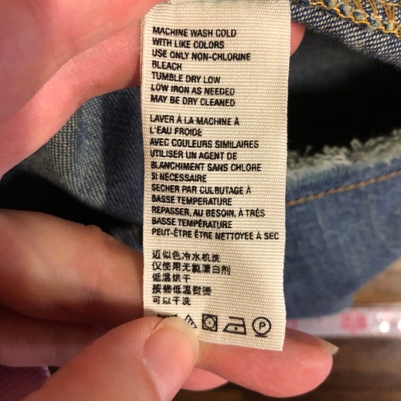 We the Free Womens Reckless Life Denim Long Sleeve Open Back Dress 6 Western - Picture 11 of 14